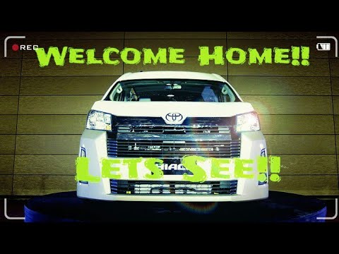 2019 Toyota GL HiAce GRANDIA TOURER | inside and outside View | Part 1 (Arives)