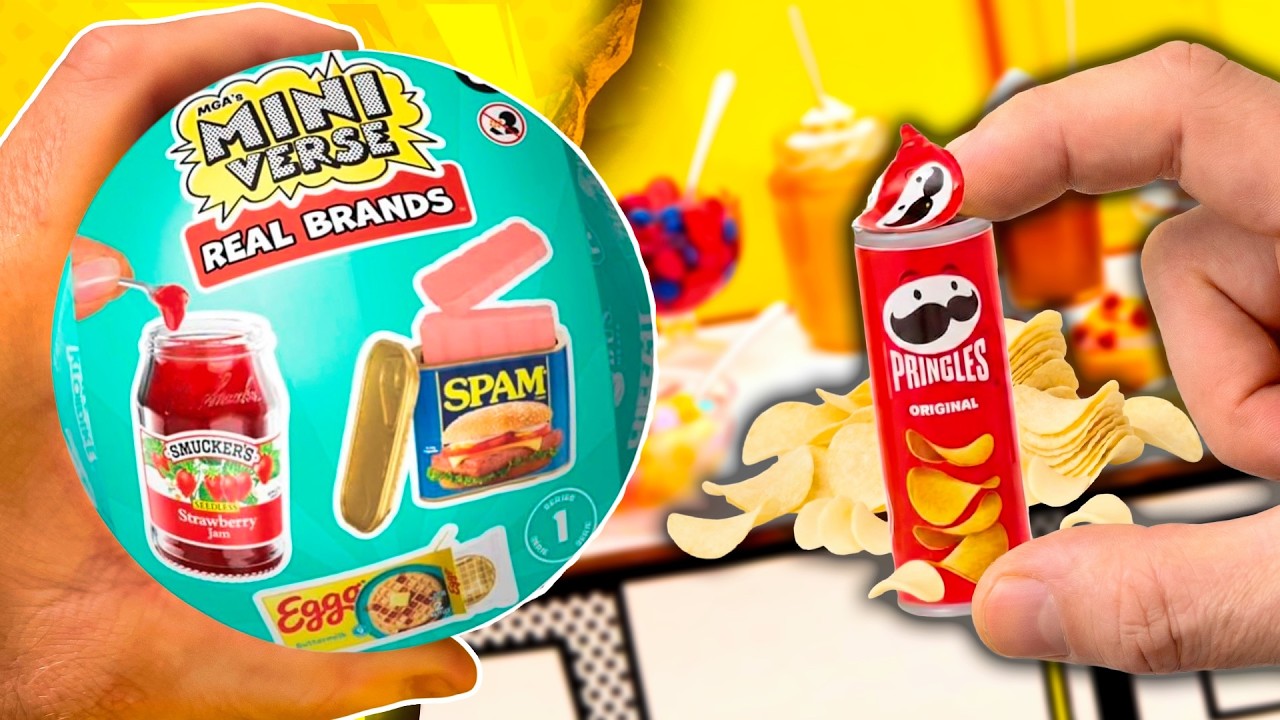 Unboxing principal Miniverse Make It Mini Real Brands