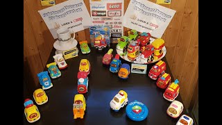 Vtech Tut Tut Baby Flitzer Feuerwehrstation / Polizei / Feuerwehr / Rennwagen / Vorstellung / Preise