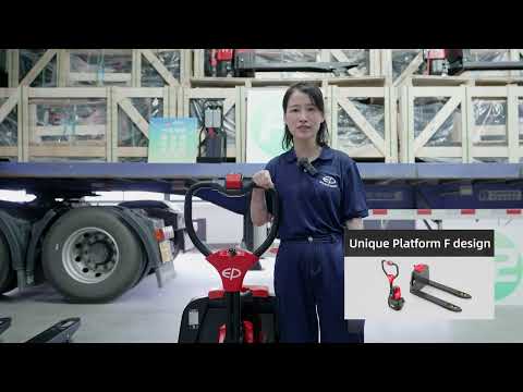 F-Serie Elektrische Pallettrucks van EP-Equipment: Van model F1 t/m F4 | Equipment4U