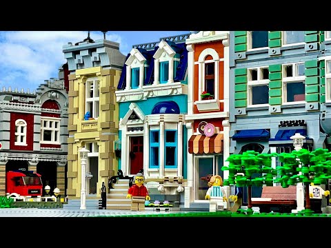 Bau einer Lego Stadt Teil 168. - Studentenwohnung