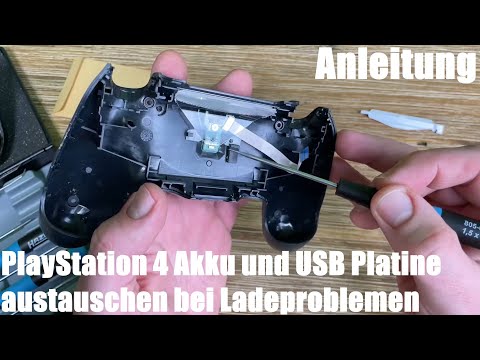 Replacing the PlayStation 4 battery and USB board for charging problems - DualShock 4 Wireless Co...