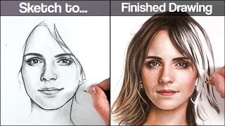 Get an ACCURATE Sketch EVERY TIME with this TECHNIQUE