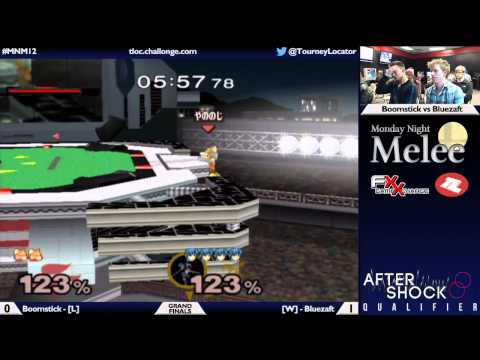MNM 12 Melee - Boomstick (Falco, Fox) vs Bluezaft (Marth) - Grand Finals