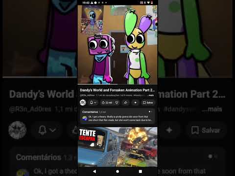 Dublando animação dandys'word x forsaken em inglês 