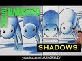 How To Draw Shadows 1 Drawing 4 Different Ways