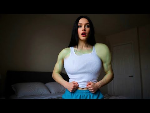 She hulk transformation in room scene in 720p 