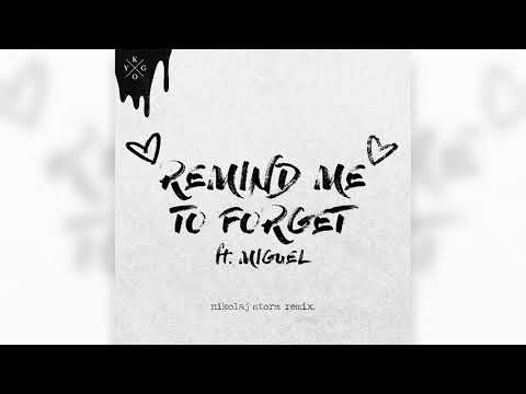 Kygo & Miguel - Remind Me To Forget (Nikolaj Remix)