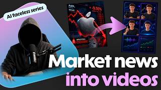 How to Create Faceless Finance Videos with AI | AI Faceless Series EP. 7