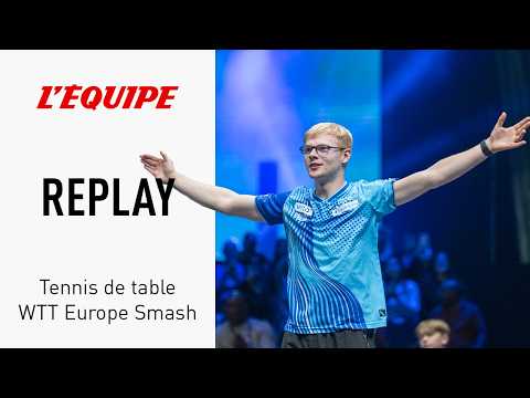 Tennis de table - Le replay de la finale Félix Lebrun - Tomokazu Harimoto au WTT Europe Grand Smash