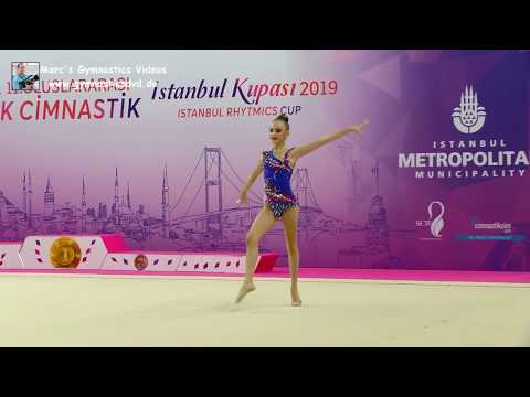 Irmak Ozsoy (TUR) - A2007  06 - Istanbul Ryhtmic Cup 2019