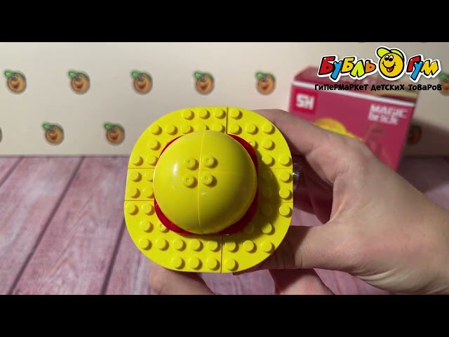 Конструктор One piece Манки Д. Луффи 129дет  - видео