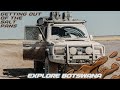 Overlanding Wild Botswana EP 2 Offroad Out Of The Salt Pans Before We Get Ready For The Moremi