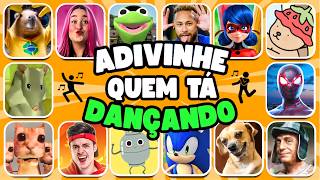 Adivinhe quem tá DANÇANDO 🕺🏻🎶 Neymar, Enaldinho, Rato Milton, Bobbie Goods, Emilly Vick, Capi Banana