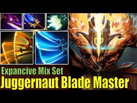 Juggernaut BOSS Blademaster Arcana Mix Expancive Set - Dota 2 Pro Gameplay