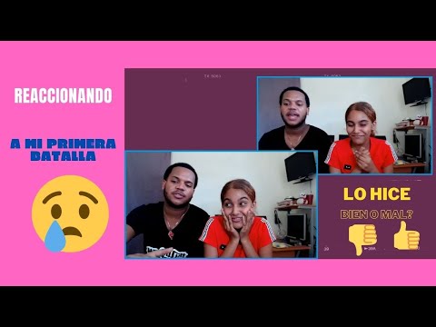 Reaccionó a mi primera batalla de Freestyle con un amigo/ No salió tan bien ☹️🥴