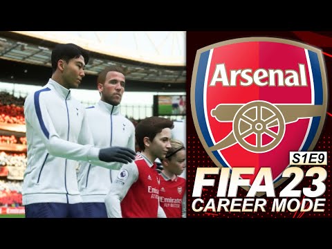 OUR FIRST NORTH LONDON DERBY! | FIFA 23 ARSENAL CAREER MODE S1E9
