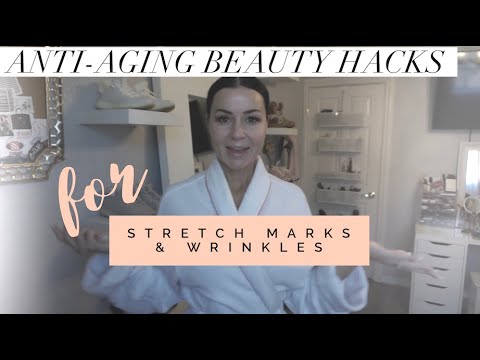INSTANT RESULTS |ANTI-AGING BEAUTY HACKS FOR WRINKLES AND STRETCH MARKS | LIFE CHANGING