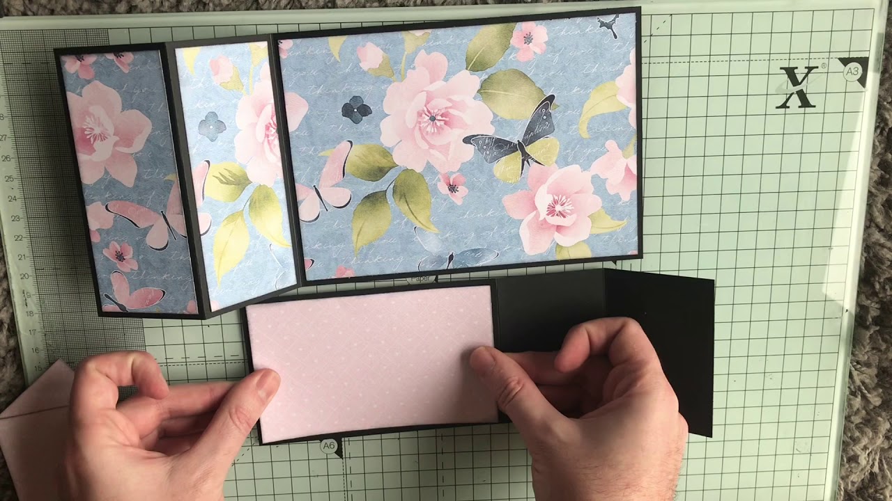 Double Z Fold Card Tutorial with Salutations by Nitwits