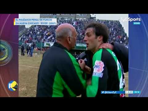 El polémico penal de Furchi en Nueva Chicago - River (2007)