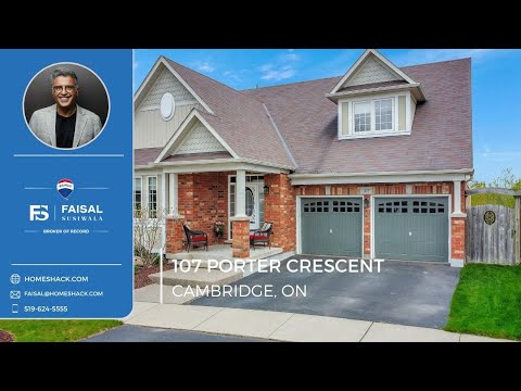 Cambridge Real Estate | 107 Porter Crescent | Faisal Susiwala