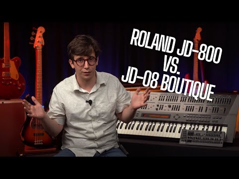 Roland JD-800 vs. JD-08 Boutique