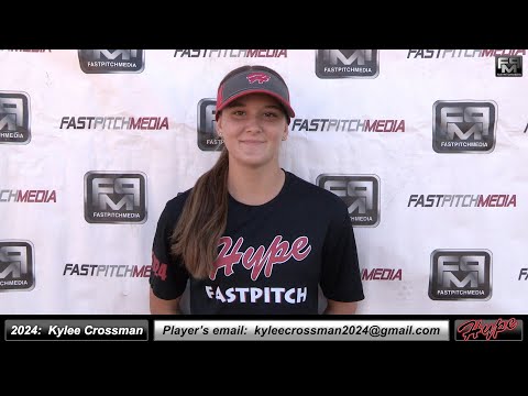 2024 Kylee Crossman 4.3 GPA Athletic Third Base Softball Player Skills Video - Hype Fastpitch