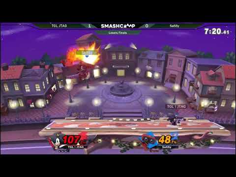 Smash Camp #18 [Loser's Finals] - TGL | JTAG (Sonic) vs SC | SU | SaSSy (R.O.B.)