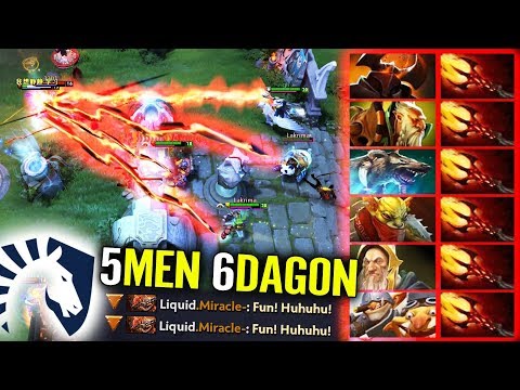 WTF New Tactic 6x Dagon - Matumba Miracle- Mindcontrol GH Stack Most Fun Battle Cup Dota 2
