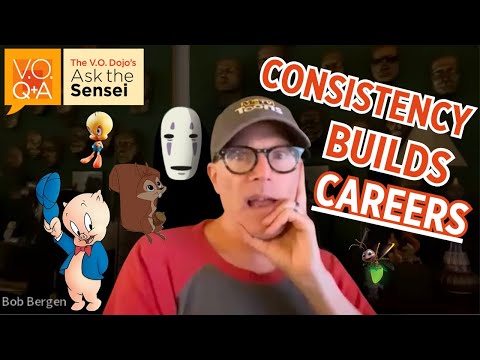 Porky Pig's Truth About Voiceover Success | Ask the Sensei with Bob Bergen