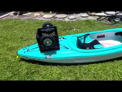 Quick and Simple Milk Crate Kayak Cart