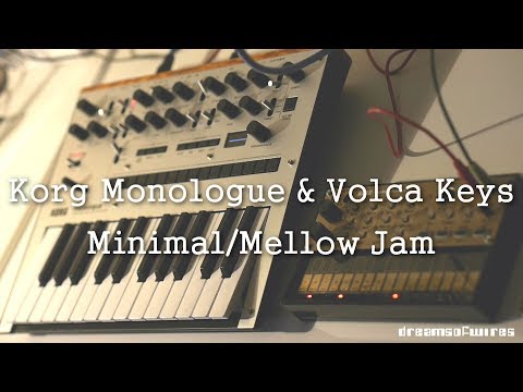 Korg Monologue & Volca Keys Mellow Melodic Live Jam by DreamsOfWires