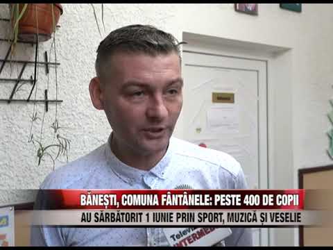 Bănești, comuna Fântânele: Peste 400 de copii au sărbătorit 1iunie prin sport, muzică și veselie