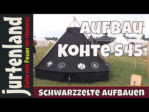 Die Kohte S45/59 mit 45 cm Seitenwand - Jurtenland