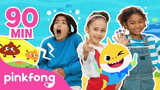 [BEST of 2022] Shark Finger Family, Baby Car and more! | Dance Along | Compilation | Pinkfong Songs