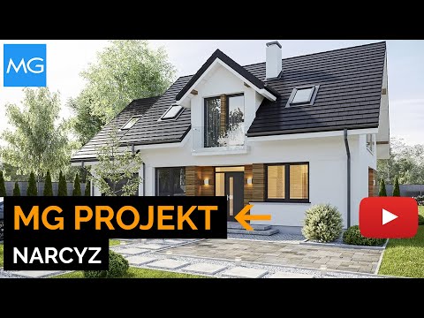 Projekt domu Narcyz MGProjekt - 125,06 m2
