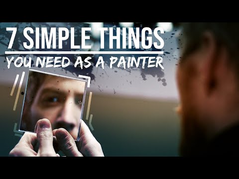 7 Surprisingly Simple Things You NEED to MAKE PAINTINGS | Studio Essentials