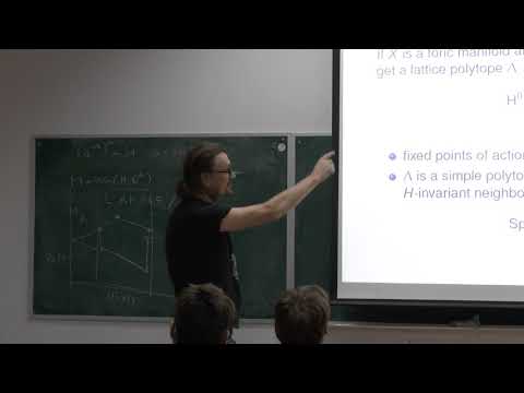 Jarek Wisniewski, Combinatorics of torus action and low dimensional contact manifolds