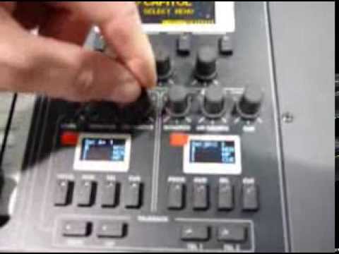 AEQ Capitol digital mixing console demonstration - Live at NAB 2013