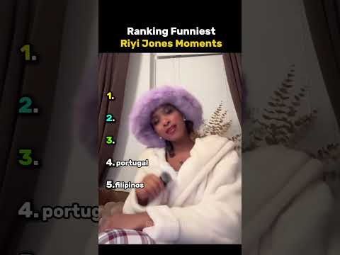 Ranking Funniest Riyi Jones Moments ❤️😂 #funniestvideo #tiktok #foryou