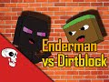 Enderman VS Dirtblock Rap Battle By JT Music And Dan Bull