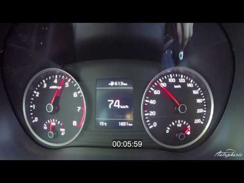 2017 Kia Rio 1.0 T-GDI (100hp): Acceleration 0 - 110+ kph / 0 - 68+ mph - Autophorie
