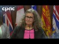 Un organisme francophone tient un point de presse sur la colline du Parlement – 24 octobre 2025