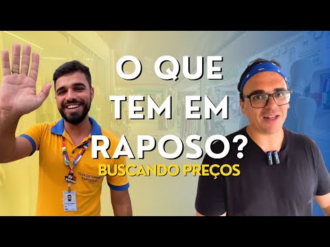 COMPRAS E TURISMO EM RAPOSO ITAPERUNA / RJ #VLOG