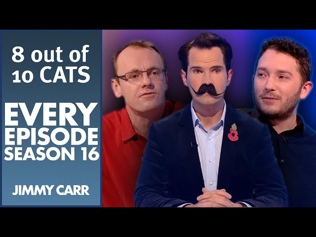 Every Episode From 8 Out of 10 Cats Season 16 | 8 Out of 10 Cats Full Episodes | Jimmy Carr SDDEFAULT Thumbnail