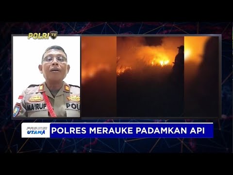 LIVE DIALOG - AKP MAKRUF SUROTO - POLRES MERAUKE PADAMKAN API