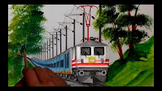High Raise Pantograph Equipped WAP5 leads the Hums