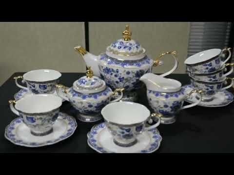 Floral Afternoon Tea Set Bone China Teapot Set #teaset #teatime