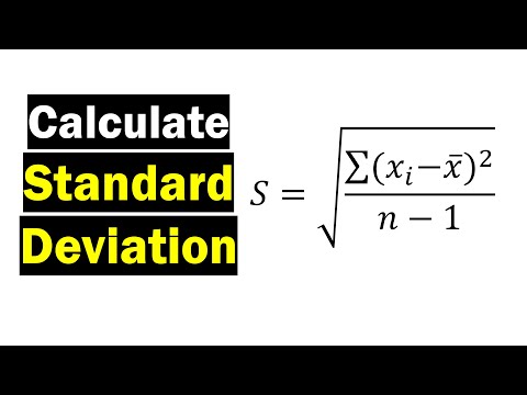 How To Calculate The Standard Deviation - Clearly Explained!