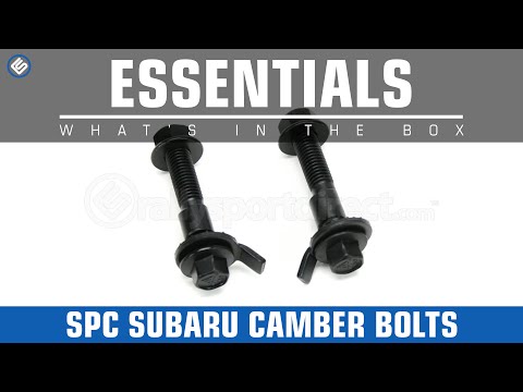 SPC Subaru Camber Bolts- Whats in the Box?